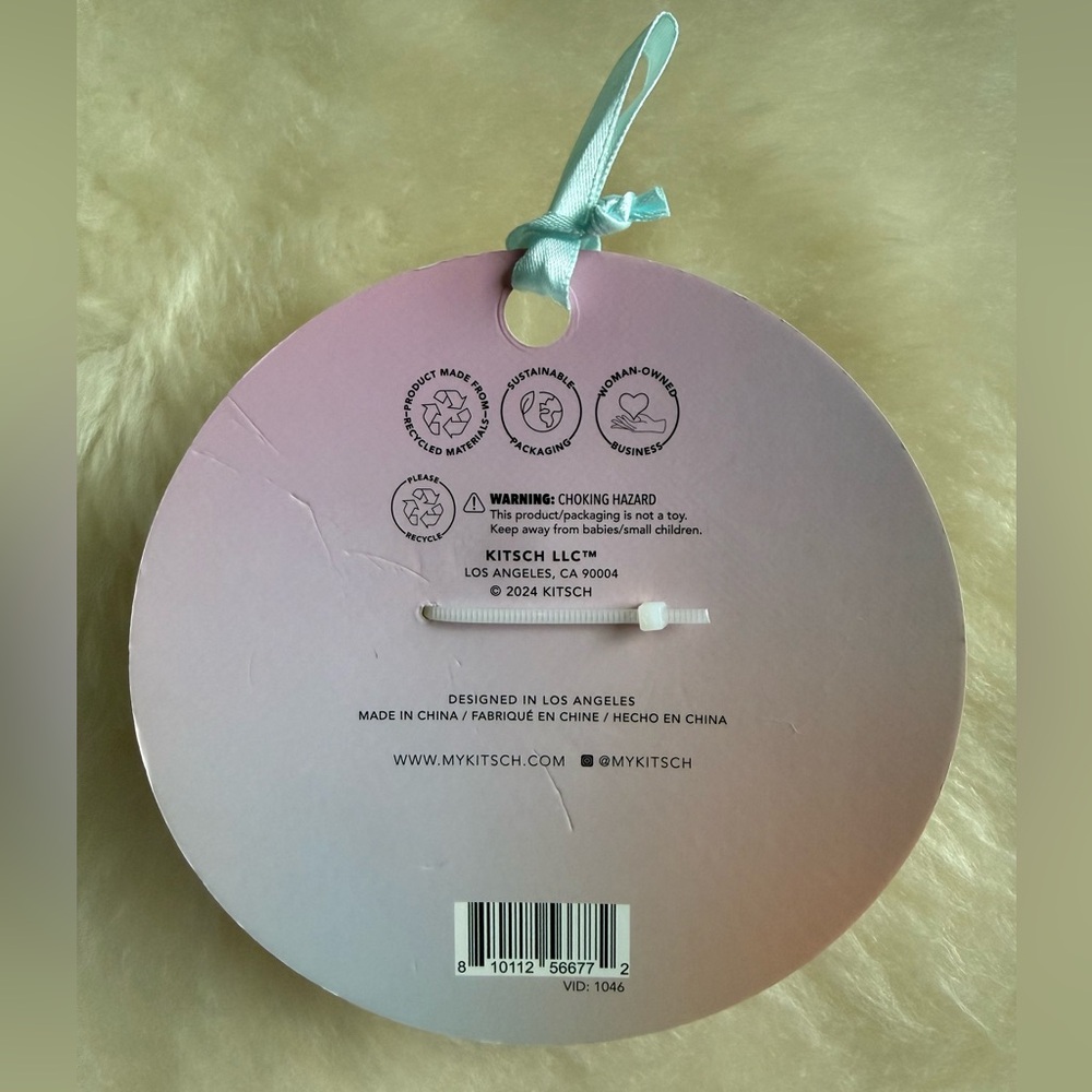 Kitsch Plastic Claw Clip - Pink - Picture 2 of 2